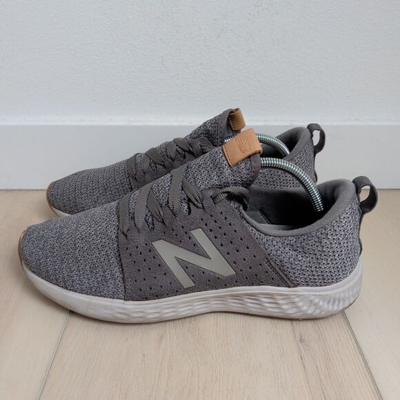 New Balance Fresh Foam Sport V1 Men 10.5 Gray Gum Shoes Sneakers Running MSPTLG1 - Picture 1 of 9